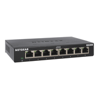 Miniatura 1 de 8-PORT GIGABIT ETHERNET UNMANAGED SWITCH GS308 IN