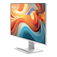 Miniatura 16 de MONITOR MSI Pro MP243W E14  23.8" IPS 1920 x 1080  , 1MS, 144HZ, Altavoces, BLANCO