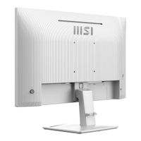 Miniatura 19 de MONITOR MSI Pro MP243W E14  23.8" IPS 1920 x 1080  , 1MS, 144HZ, Altavoces, BLANCO
