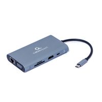Miniatura 5 de ADAPTADOR MULTIP GEMBIRD USBC 7EN1 HUB3.0,HDMI,VGA,PD,LECTOR TARJETAS,AUDIOGRIS
