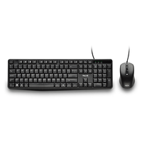 Miniatura 1 de COMBO TECLADO/RATON NGS COCOA KIT V2 USB NEGRO