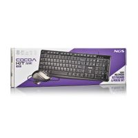 Miniatura 9 de COMBO TECLADO/RATON NGS COCOA KIT V2 USB NEGRO