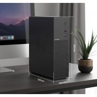 Miniatura 10 de COOLBOX  COOLBOX CAJA MATX SLIM T100 USB-C 3.2 GEN1 FULL METAL S/FTE + 1 VENT. 90MM  Negro