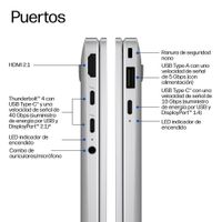 Miniatura 5 de HP EBXFlG2i14AI X7 358H 14 32GB/1T PC ES
