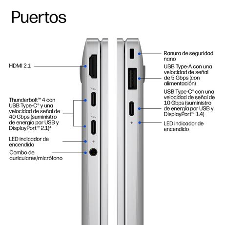 HP EBXFlG2i14AI X7 358H 14 32GB/1T PC ES - Imagen 5 de 24 HP EBXFlG2i14AI X7 358H 14 32GB/1T PC ES - Imagen 5 de 24