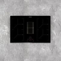 Miniatura 6 de VITROCERAMICA INDUCCION EDESA EIT-7422 DD B 4 ZONAS COCCION ANCHO 77CM