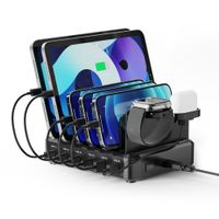 Miniatura 2 de EWENT estación de carga 6 USB 130w Reloj-Auric
