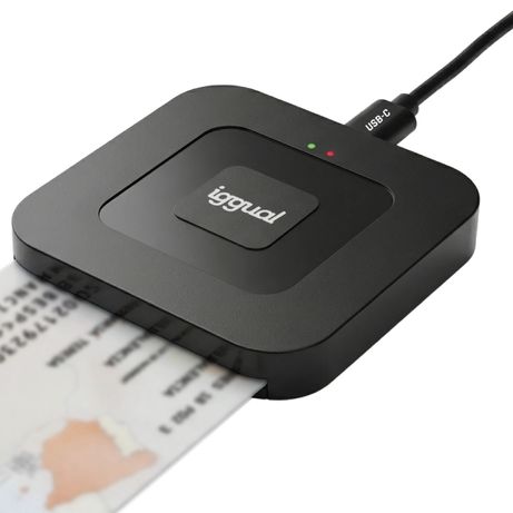 iggual Lector DNI SIP tarjetas ID USB-A / tipo C - Imagen 2 de 16 iggual Lector DNI SIP tarjetas ID USB-A / tipo C - Imagen 2 de 16