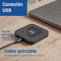 Miniatura 12 de iggual Lector DNI SIP tarjetas ID USB-A / tipo C