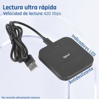 Miniatura 13 de iggual Lector DNI SIP tarjetas ID USB-A / tipo C