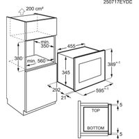 Miniatura 9 de HORNO MICROONDAS INTEGRABLE ELECTROLUX LMS2173EMX 17 LITROS SIN GRILL INOX