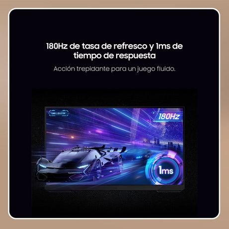 MONITOR SAMSUNG GAMING, 27", ODYSSEY G5 G5F1 QHD 180HZ PLANO, 68,6 CM, 2560 X 1440 PIXELES, QUAD HD, LCD - Imagen 4 de 6 MONITOR SAMSUNG GAMING, 27", ODYSSEY G5 G5F1 QHD 180HZ PLANO, 68,6 CM, 2560 X 1440 PIXELES, QUAD HD, LCD - Imagen 4 de 6