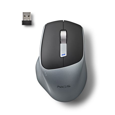 MOUSE NGS WIRELESS LUSH-RB 2.4 BT 1600DPI 6 BOTONES RECARGABLE SILENCIOSO MULTIDISPOSITIVO NEGRO - Imagen 5 de 9 MOUSE NGS WIRELESS LUSH-RB 2.4 BT 1600DPI 6 BOTONES RECARGABLE SILENCIOSO MULTIDISPOSITIVO NEGRO - Imagen 5 de 9