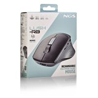 Miniatura 8 de MOUSE NGS WIRELESS LUSH-RB 2.4 BT 1600DPI 6 BOTONES RECARGABLE SILENCIOSO MULTIDISPOSITIVO NEGRO