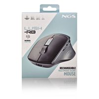 Miniatura 9 de MOUSE NGS WIRELESS LUSH-RB 2.4 BT 1600DPI 6 BOTONES RECARGABLE SILENCIOSO MULTIDISPOSITIVO NEGRO
