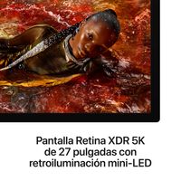 Miniatura 4 de MONITOR APPLE Studio Display XDR - Vidrio estándar - Soporte con inclinación y altura ajustables   27" 5120 x 2880  Altavoces