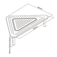 Miniatura 2 de AJUSTABLE MONITOR STAND TRIANGULO GEMBIRD