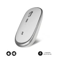 Miniatura 2 de RATON SUBBLIM INALAMBRICO MINI SILVER