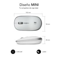Miniatura 4 de RATON SUBBLIM INALAMBRICO MINI SILVER
