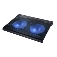 Miniatura 1 de BASE DE REFRIGERACION PARA PORTATILES TRUST  CON 2 VENTILADORES Y LEDS AZUL HASTA 17.3" 20104*