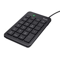 Miniatura 2 de TECLADO NUMERICO TRUST XALAS 23 TECLAS TAMAÑO NORMAL Y 5 TECLAS MULTIMEDIA 22221