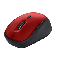 Miniatura 1 de MOUSE TRUST WIRELESS YVI+ ECO ROJO 1600DPI AJUSTABLE 4 BOTONES