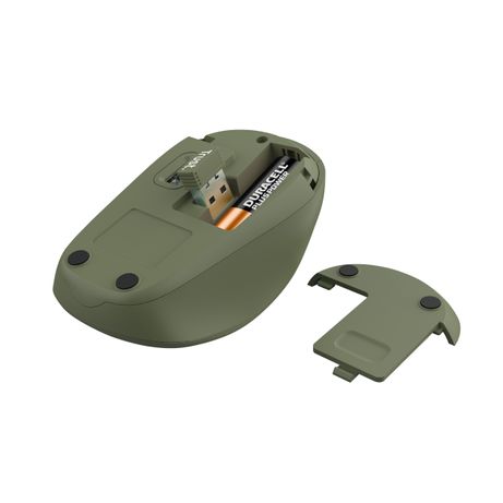 MOUSE TRUST WIRELESS YVI+ ECO VERDE 1600DPI AJUSTABLE 4 BOTONES - Imagen 5 de 9 MOUSE TRUST WIRELESS YVI+ ECO VERDE 1600DPI AJUSTABLE 4 BOTONES - Imagen 5 de 9