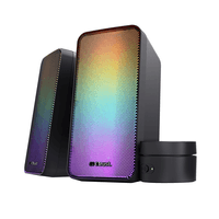 Miniatura 1 de ALTAVOCES 2.0 TRUST 2.0 WEZZ RGB 6W RMS 12W MAX USB COLOR NEGRO 24587