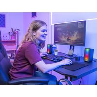 Miniatura 7 de ALTAVOCES 2.0 TRUST 2.0 WEZZ RGB 6W RMS 12W MAX USB COLOR NEGRO 24587