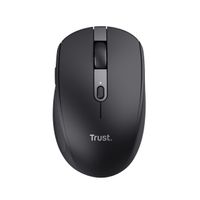 Miniatura 4 de MOUSE TRUST WIRELESS Y BLUETOOTH OZAA 24819 NEGRO RECARGABLE- SENSOR OPTICO - 6 BOTONES - 800/1600/3200DPI - RECEPTOR USB-A/USB-C