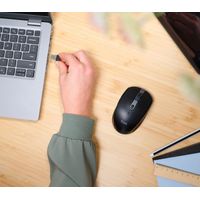 Miniatura 8 de MOUSE TRUST WIRELESS Y BLUETOOTH OZAA 24819 NEGRO RECARGABLE- SENSOR OPTICO - 6 BOTONES - 800/1600/3200DPI - RECEPTOR USB-A/USB-C
