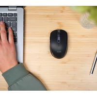 Miniatura 10 de MOUSE TRUST WIRELESS Y BLUETOOTH OZAA 24819 NEGRO RECARGABLE- SENSOR OPTICO - 6 BOTONES - 800/1600/3200DPI - RECEPTOR USB-A/USB-C