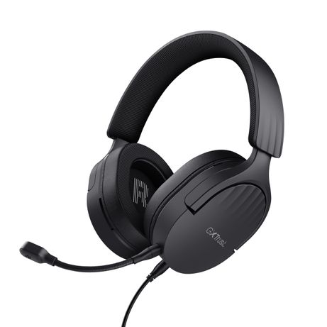 HEADSET TRUST GAMING GXT 489 NEGRO FAYZO 24898 MICROFONO DESMONTABLE PLEGABLE CABLE TRENZADO 1,2m JACK 3.5mm CONTROL REMOTO - Imagen 3 de 8 HEADSET TRUST GAMING GXT 489 NEGRO FAYZO 24898 MICROFONO DESMONTABLE PLEGABLE CABLE TRENZADO 1,2m JACK 3.5mm CONTROL REMOTO - Imagen 3 de 8