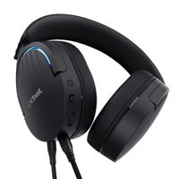 Miniatura 5 de HEADSET TRUST GAMING GXT 490 NEGRO FAYZO 24900 USB 7.1 MICROFONO DESMONTABLE Y FLEXIBLE ILUMINACION RGB AURICULARES GIRATORIOS