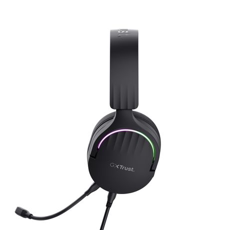 HEADSET TRUST GAMING GXT 490 NEGRO FAYZO 24900 USB 7.1 MICROFONO DESMONTABLE Y FLEXIBLE ILUMINACION RGB AURICULARES GIRATORIOS - Imagen 7 de 10 HEADSET TRUST GAMING GXT 490 NEGRO FAYZO 24900 USB 7.1 MICROFONO DESMONTABLE Y FLEXIBLE ILUMINACION RGB AURICULARES GIRATORIOS - Imagen 7 de 10