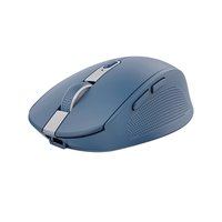 Miniatura 1 de MOUSE TRUST WIRELESS Y BLUETOOTH OZAA 24934 AZUL RECARGABLE- SENSOR OPTICO - 6 BOTONES - 800/1600/3200DPI - RECEPTOR USB-A/USB-C