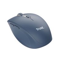 Miniatura 3 de MOUSE TRUST WIRELESS Y BLUETOOTH OZAA 24934 AZUL RECARGABLE- SENSOR OPTICO - 6 BOTONES - 800/1600/3200DPI - RECEPTOR USB-A/USB-C