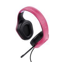 Miniatura 6 de HEADSET TRUST GAMING GXT 415P ZIROX LIGEROS, MICROFONO PLEGABLE, PINK 24992
