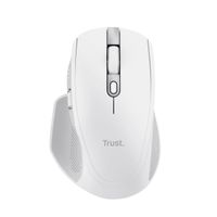 Miniatura 5 de MOUSE TRUST WIRELESS Y BLUETOOTH OZAA+ 24935 BLANCO MULTIDESPOSITIVO RECARGABLE- SENSOR OPTICO - 6 BOTONES - 800/1600/3200DPI - RECEPTOR USB-A/USB-C