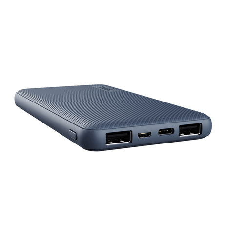 POWERBANK UNIVERSAL TRUST URBAN PRIMO ECO 10000 ULTRAFINA 25028 AZUL 10000MAH - 2 X USB-A - 1 USB-C - Imagen 1 de 5 POWERBANK UNIVERSAL TRUST URBAN PRIMO ECO 10000 ULTRAFINA 25028 AZUL 10000MAH - 2 X USB-A - 1 USB-C - Imagen 1 de 5