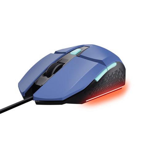 MOUSE TRUST GAMING RGB GXT 109BL FELOX 25067 COLOR AZUL ILUMINACION LED 6 BOTONES CABLE 150cm - Imagen 2 de 10 MOUSE TRUST GAMING RGB GXT 109BL FELOX 25067 COLOR AZUL ILUMINACION LED 6 BOTONES CABLE 150cm - Imagen 2 de 10