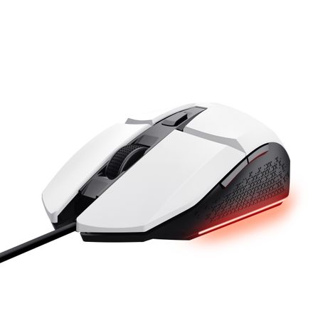 MOUSE TRUST GAMING RGB GXT 109W FELOX 25066 COLOR BLANCO ILUMINACION LED 6 BOTONES CABLE 150cm - Imagen 2 de 11 MOUSE TRUST GAMING RGB GXT 109W FELOX 25066 COLOR BLANCO ILUMINACION LED 6 BOTONES CABLE 150cm - Imagen 2 de 11