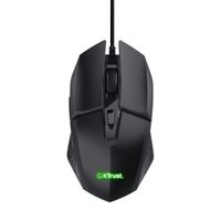 Miniatura 7 de BUNDLE TRUST GAMING GXT 790 TRIDOX AUR ZIROX+ RAT FELOX+ALFOMBRILLA NEGRO 25117