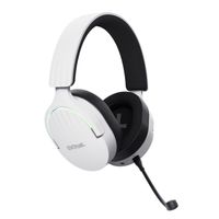 Miniatura 4 de HEADSET BLUETOOTH TRUST GAMING FAYZO GXT 491 BLANCO 25304 BT Y USB 2.4Ghz MICROFONO DESMONTABLE Y FLEXIBLE CARGA USB-C CONTROLES EN LA OREJA RGB