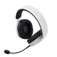 Miniatura 6 de HEADSET BLUETOOTH TRUST GAMING FAYZO GXT 491 BLANCO 25304 BT Y USB 2.4Ghz MICROFONO DESMONTABLE Y FLEXIBLE CARGA USB-C CONTROLES EN LA OREJA RGB