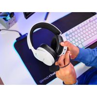 Miniatura 12 de HEADSET BLUETOOTH TRUST GAMING FAYZO GXT 491 BLANCO 25304 BT Y USB 2.4Ghz MICROFONO DESMONTABLE Y FLEXIBLE CARGA USB-C CONTROLES EN LA OREJA RGB