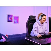 Miniatura 9 de HEADSET BLUETOOTH TRUST GAMING FAYZO GXT 491 LILA 25305 BT Y USB 2.4Ghz MICROFONO DESMONTABLE Y FLEX