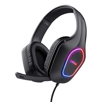 Miniatura 1 de HEADSET TRUST GAMING  GXT416 ZIROX  CONEXION AUDIO Y MICROF DE 3,5 MMN PUERTO USB-A PARA LA ILUMIN