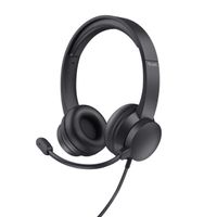 Miniatura 2 de HEADSET TRUST HS-201 25373 USB MICROFONO PLEGABLE DIADEMA AJUSTABLE