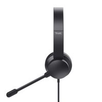 Miniatura 6 de HEADSET TRUST HS-201 25373 USB MICROFONO PLEGABLE DIADEMA AJUSTABLE
